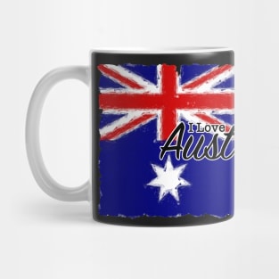 I Love Australia Mug